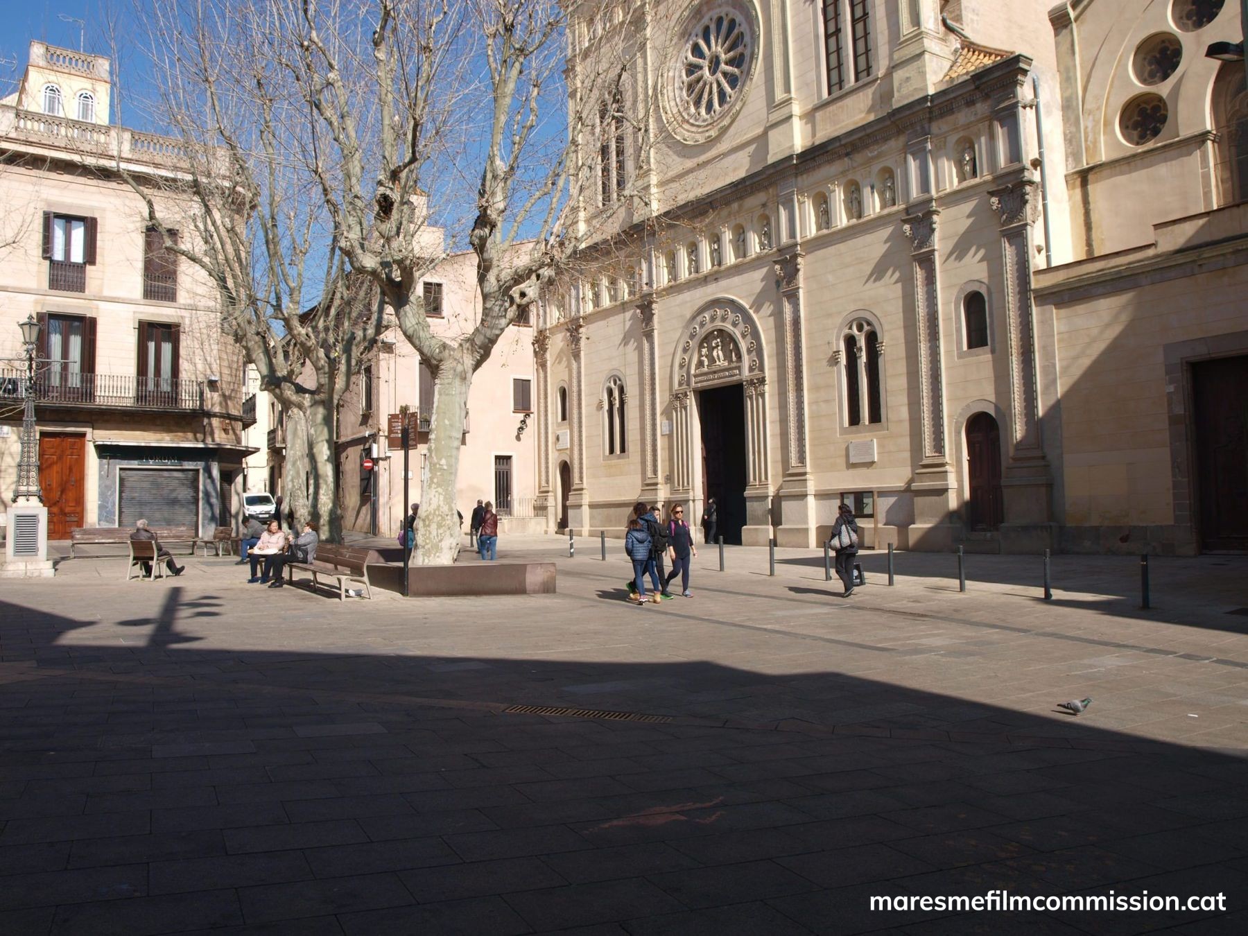 Plaza Santa Maria - Maresme Film Commission